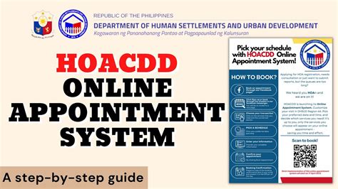 DHSUD Appointment Schedule System R4A .
